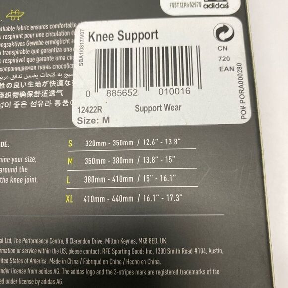 Bundle Adidas Kneesupport Support Adult Unisex - Picture 5 of 5